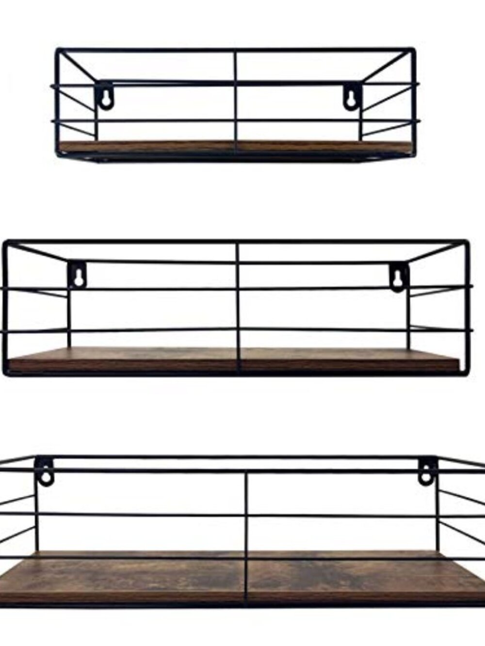 New Floating Shelves Wall Mounted Set of 3, Hanging Storage Wall Shelf